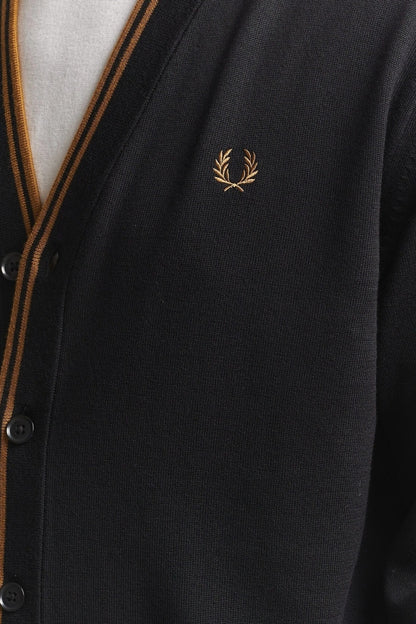 FRED PERRY CLASSIC CARDIGAN en color   (2)