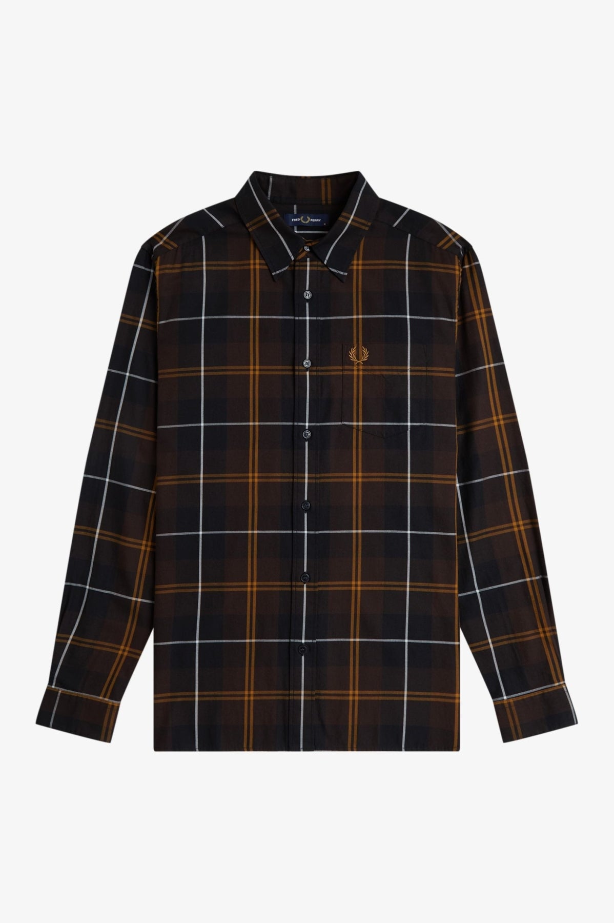 FRED PERRY TWILL TARTAN SHIRT en color C  (4)
