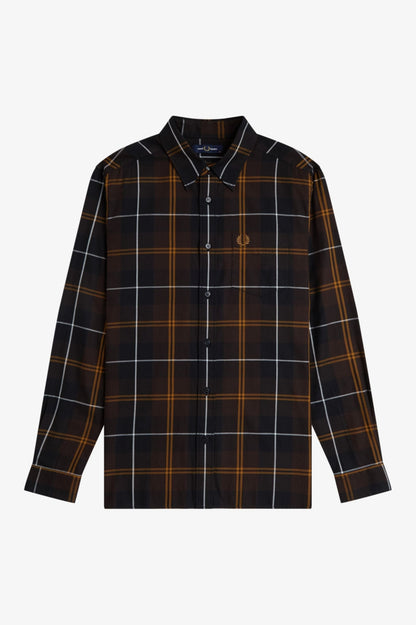 FRED PERRY TWILL TARTAN SHIRT en color C  (4)