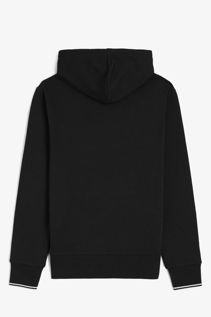 FRED PERRY TIPPED HOODED SWEATS en color   (2)