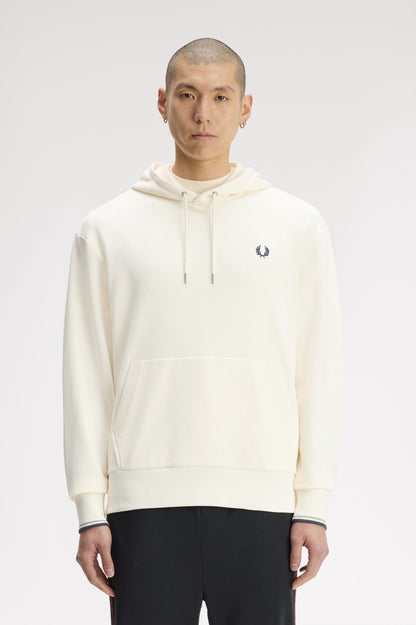 FRED PERRY TIPPED HOODED SWEATS en color   (1)
