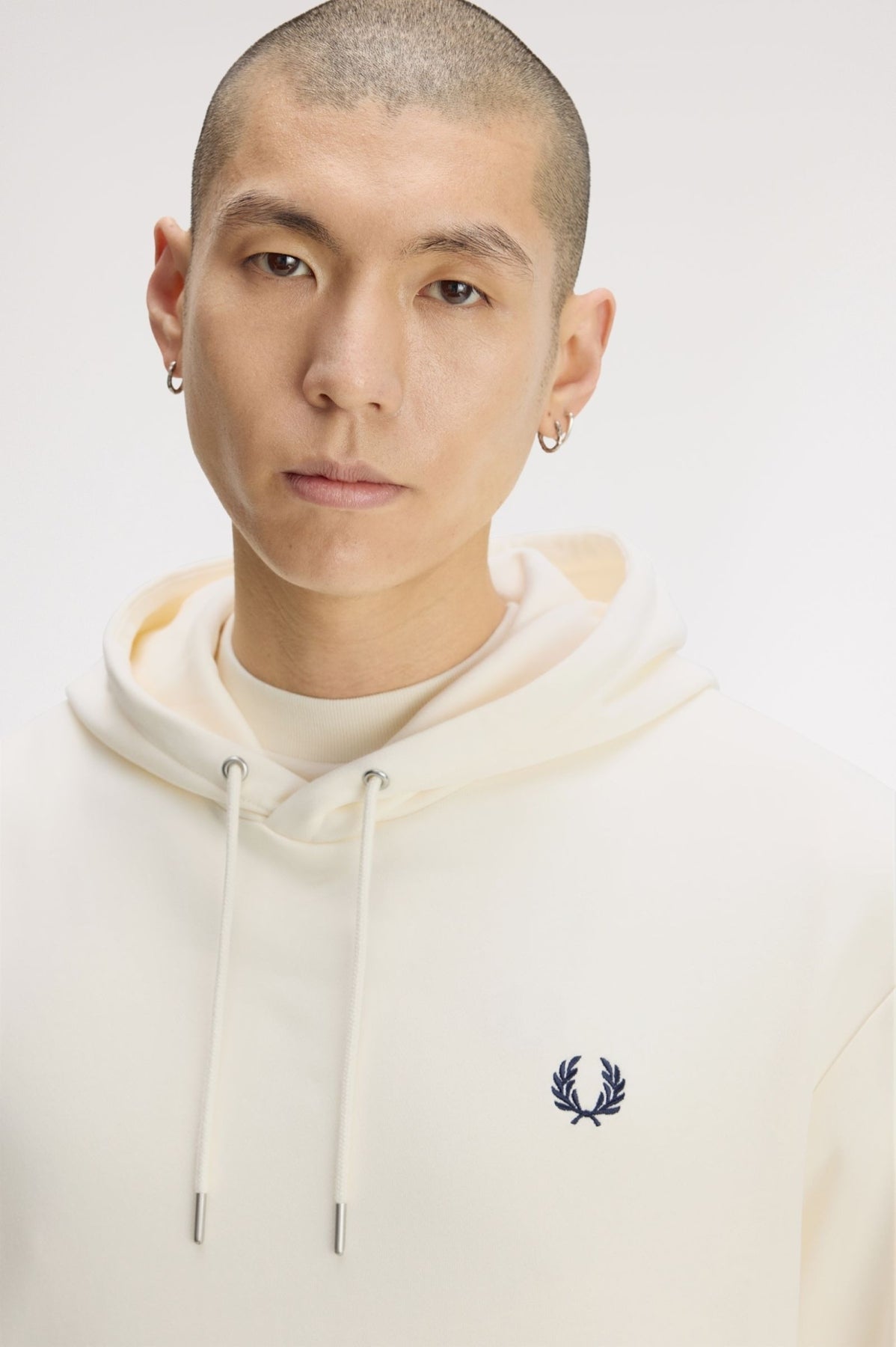 FRED PERRY TIPPED HOODED SWEATS en color   (3)