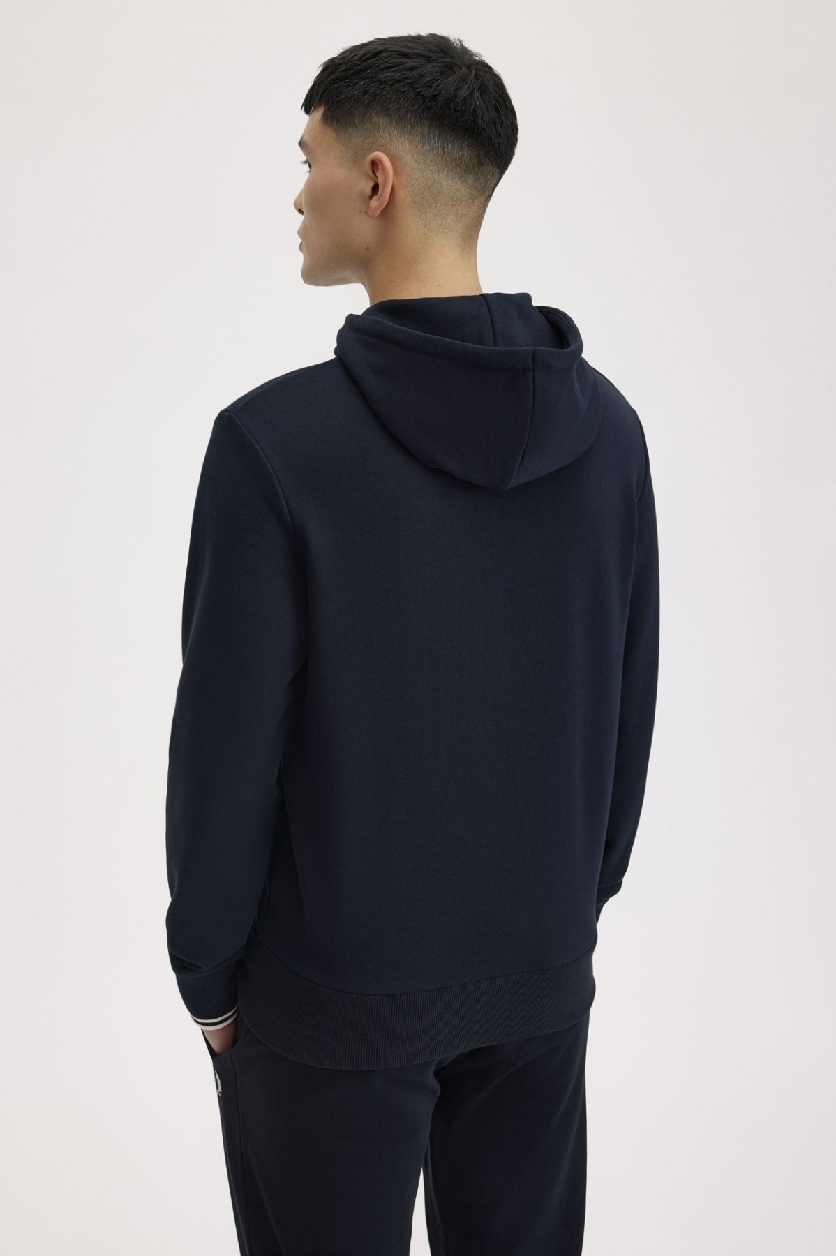 FRED PERRY TIPPED HOODED SWEATS en color   (2)