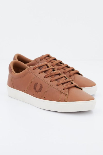 FRED PERRY SPENCER WAXED LEATH en color TAN  (1)