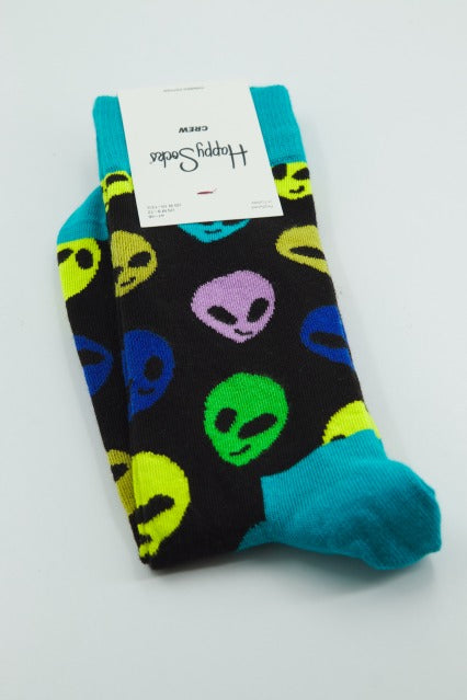 HAPPY SOCKS ALIEN  en color   (2)