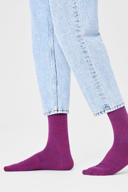 HAPPY SOCKS  IM SOLID THIN CREW  en color   (1)