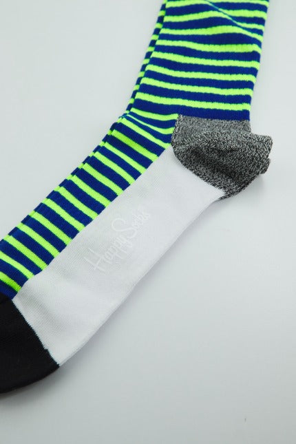 HAPPY SOCKS  NEON STRIPE THIN CR en color   (2)