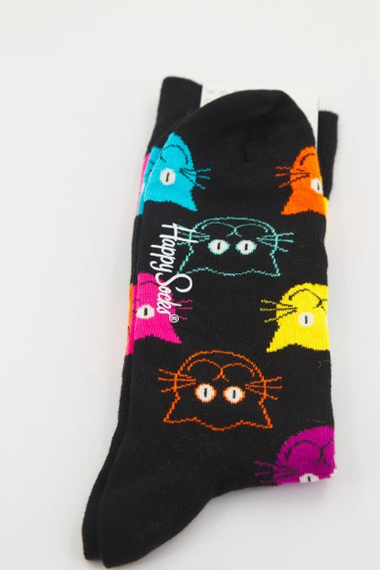 HAPPY SOCKS  CAT en color   (2)