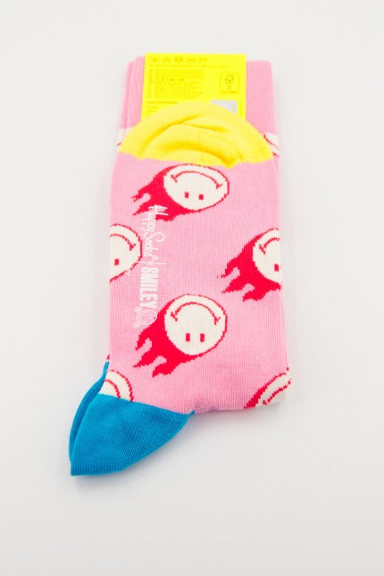 HAPPY SOCKS SUPER SMAILEY  en color   (2)