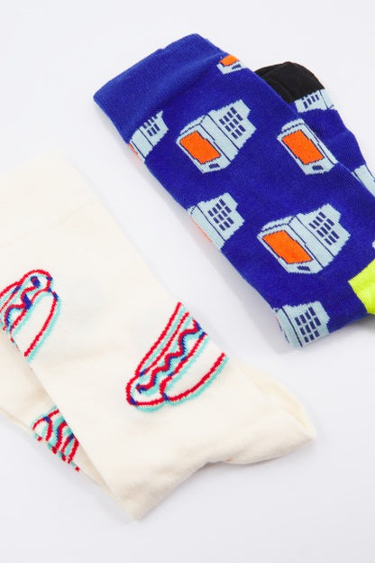 HAPPY SOCKS  PACK TV DINNER en color   (4)