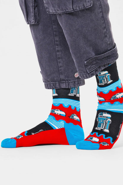 HAPPY SOCKS STAR WAR R-D SOCK en color   (2)