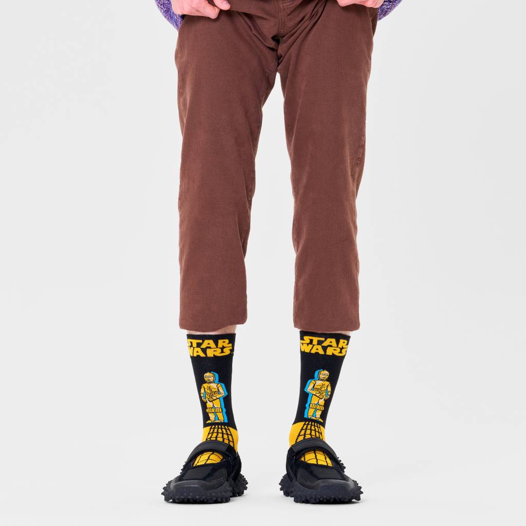 HAPPY SOCKS STAR WARS C-PO SOCK en color   (6)