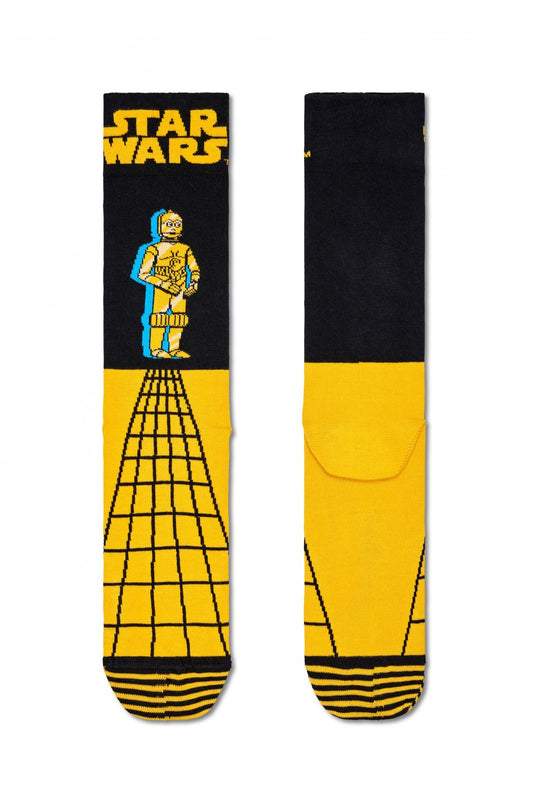 HAPPY SOCKS STAR WARS C-PO SOCK en color   (1)