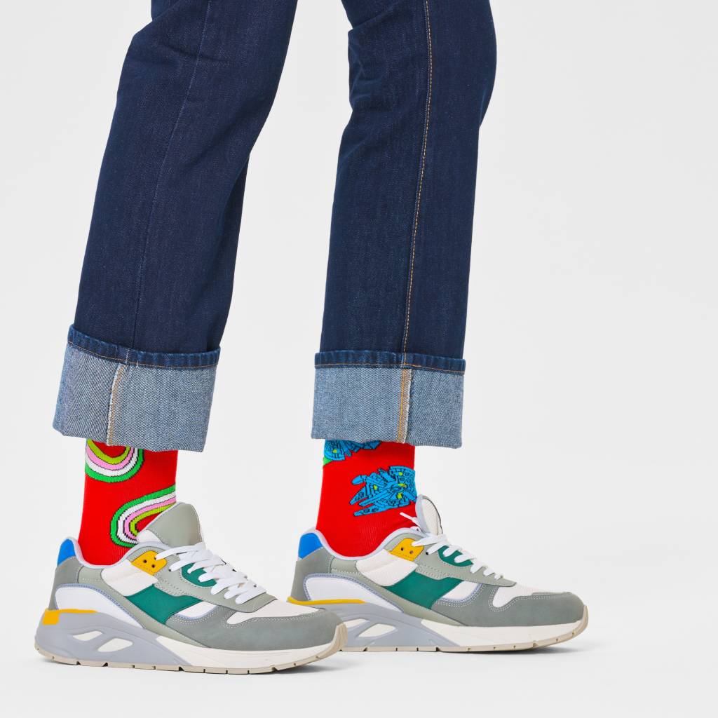 HAPPY SOCKS STAR WARS MILLENNIUM en color   (6)