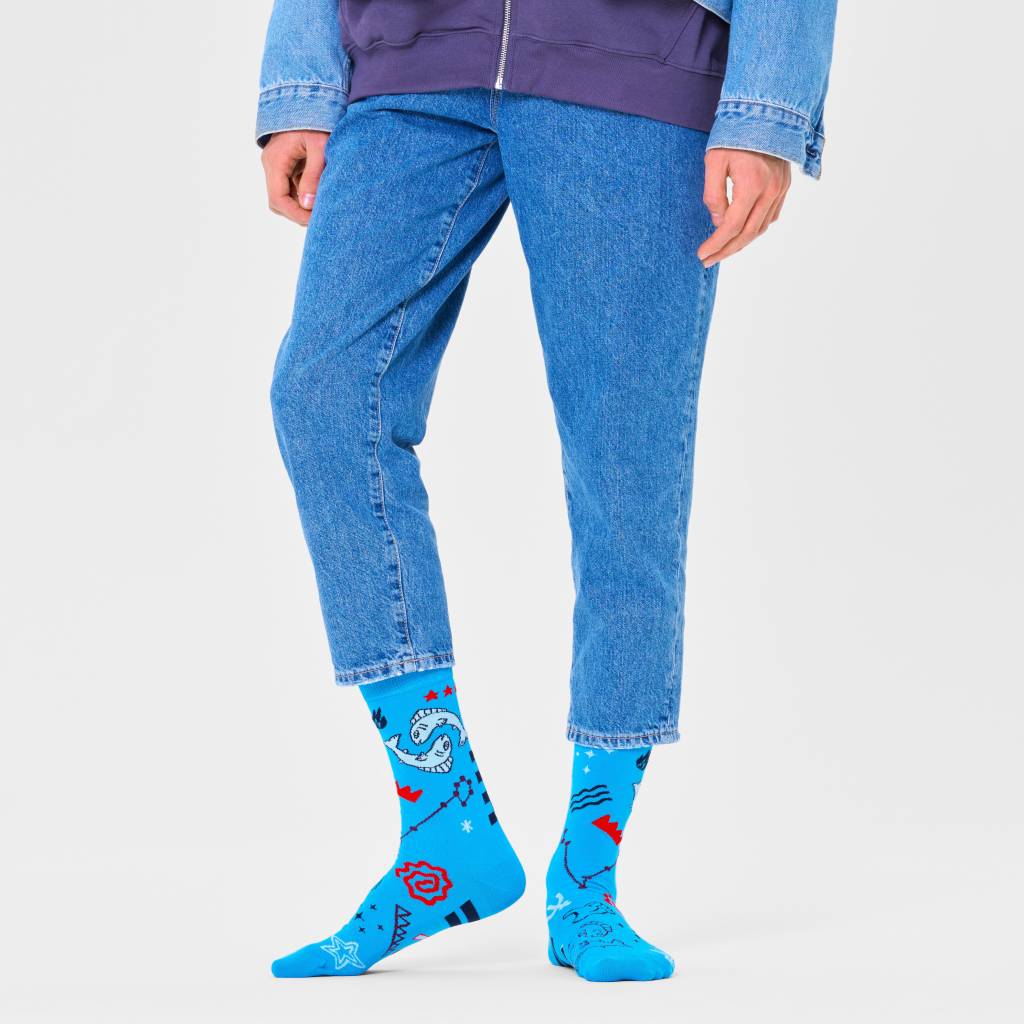 HAPPY SOCKS  PISCES SOCK en color   (5)