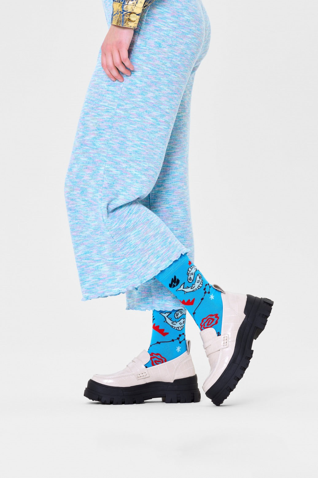 HAPPY SOCKS  PISCES SOCK en color   (3)