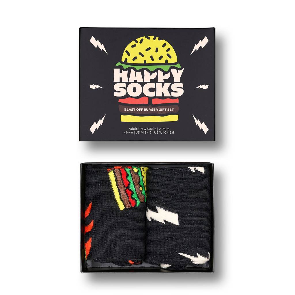 HAPPY SOCKS  -PACK BLAST OFF BU en color   (4)
