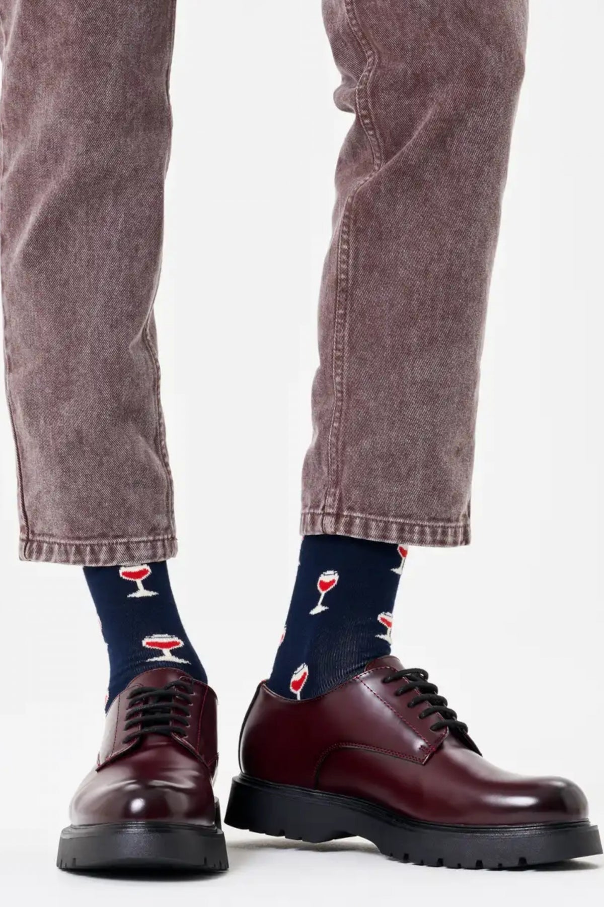 HAPPY SOCKS  GLASS OF WINE SOCK en color   (2)