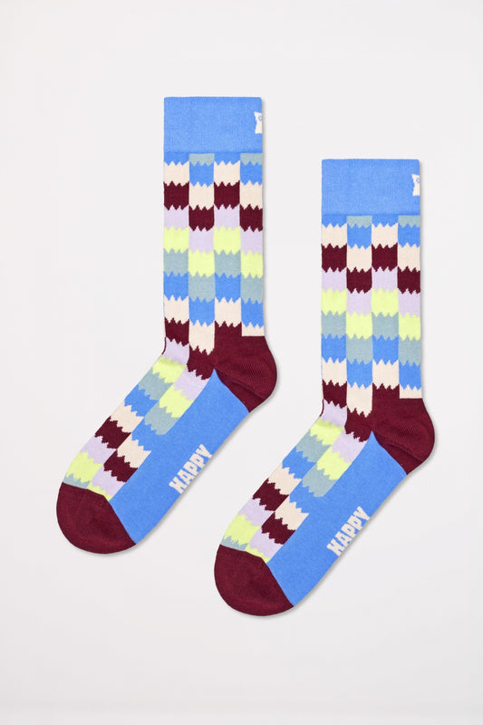 HAPPY SOCKS DIZZY CHECK SOCK en color   (1)