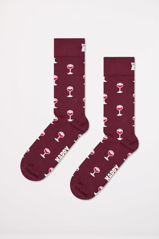 HAPPY SOCKS GLASS OF WINE SOCK en color   (1)