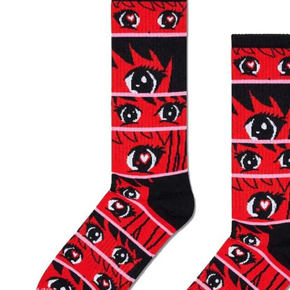 HAPPY SOCKS ANIME STRIPES  en color   (5)