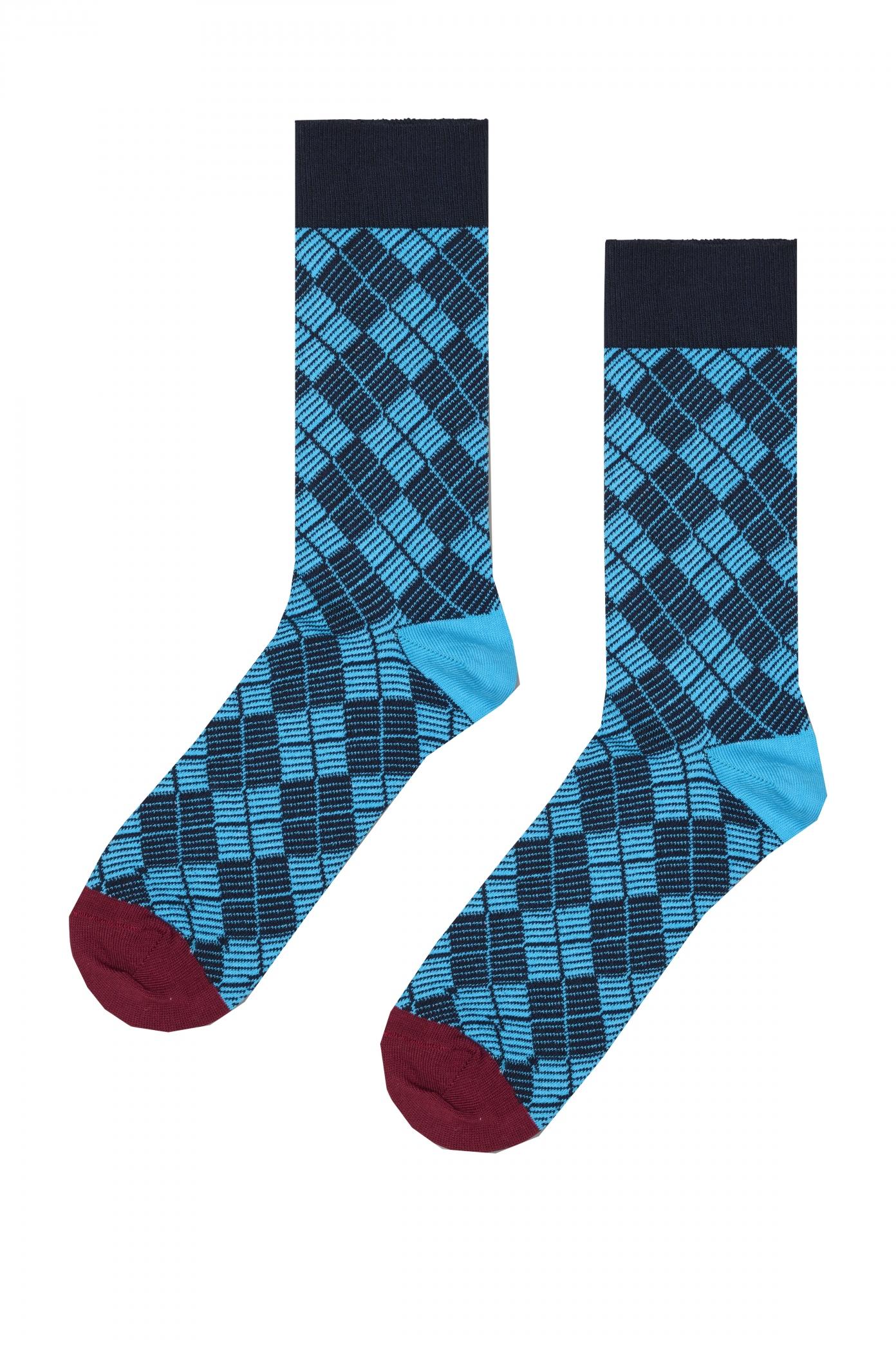 HAPPY SOCKS MINI ARGYLE JAQUARD en color   (2)