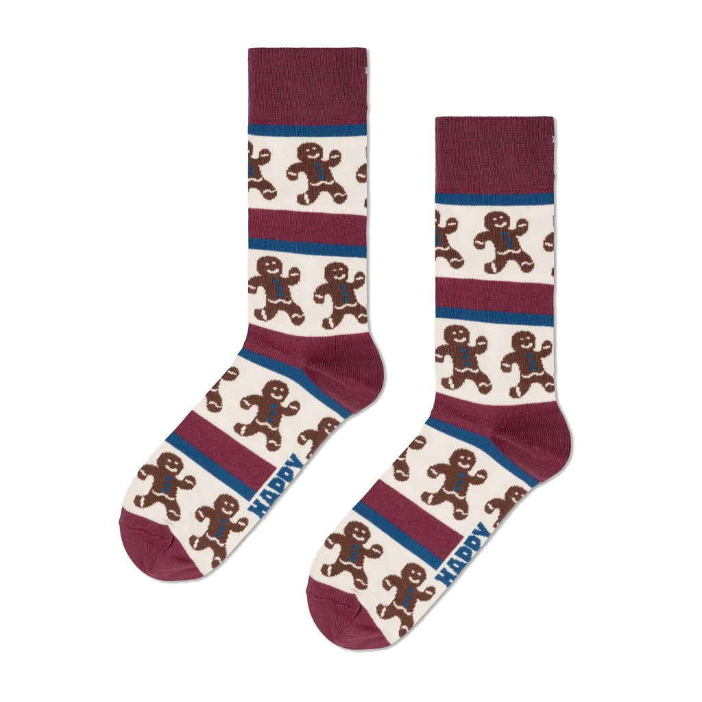 HAPPY SOCKS  GINGERBREAD STRIPE  en color   (4)