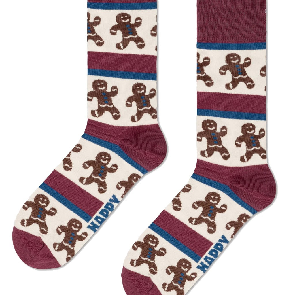HAPPY SOCKS  GINGERBREAD STRIPE  en color   (5)