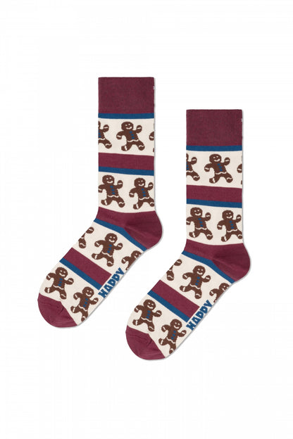 HAPPY SOCKS  GINGERBREAD STRIPE  en color   (1)