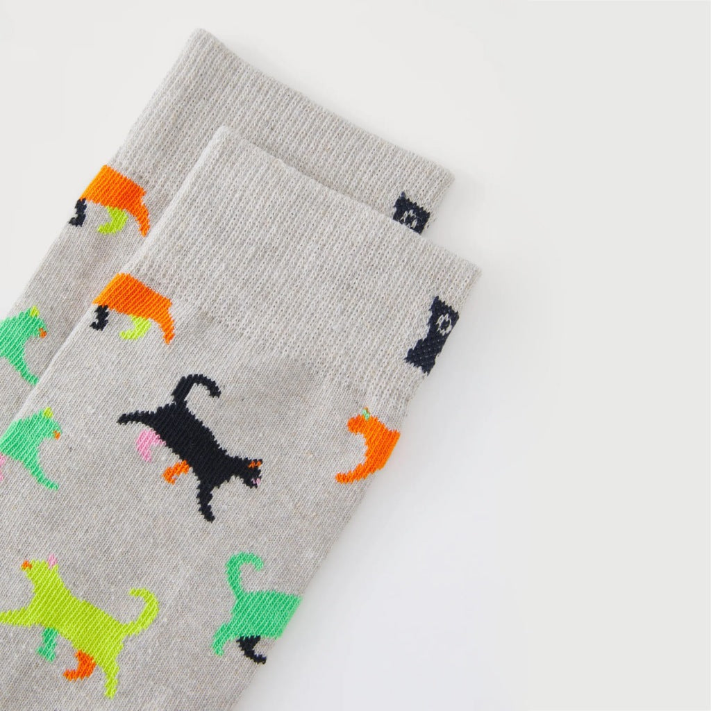 HAPPY SOCKS  KITTEN LOVE SOCK en color   (6)