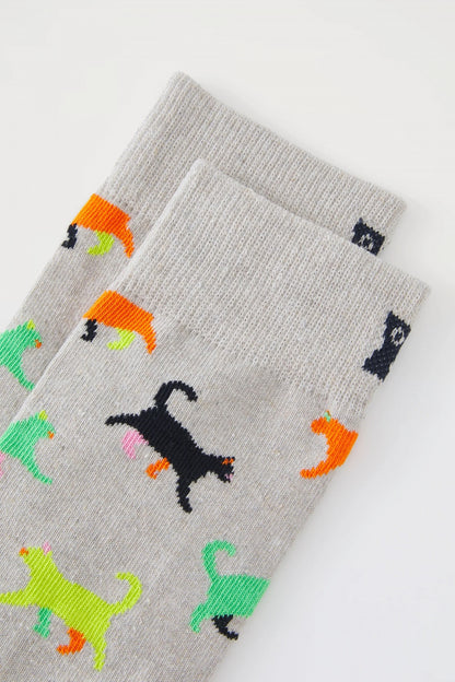 HAPPY SOCKS  KITTEN LOVE SOCK en color   (3)