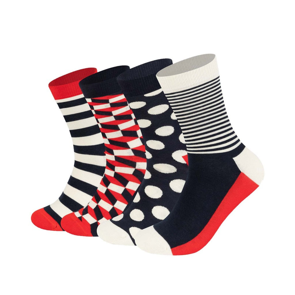 HAPPY SOCKS CLASSUC NAVY en color   (5)