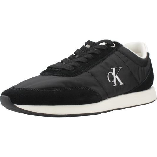 CALVIN KLEIN RETRO RUNNER ESS MIX en color BLKWHT  (1)