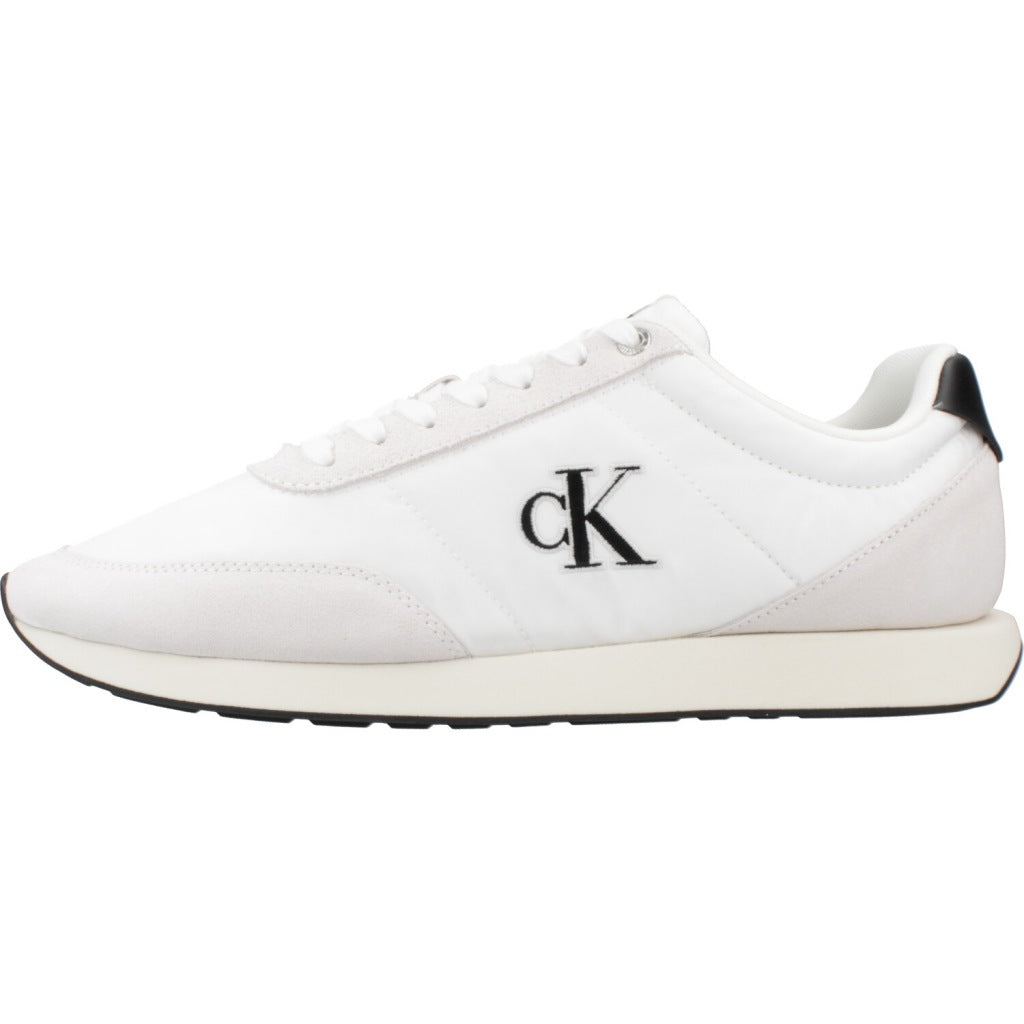 CALVIN KLEIN RETRO RUNNER ESS MIX en color WHTBLK  (2)