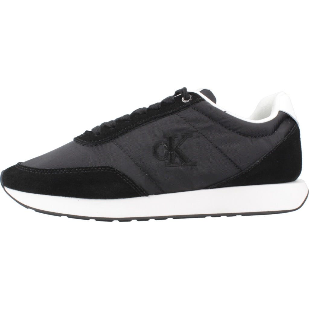 CALVIN KLEIN RETRO RUNNER LACE UP en color BLKWHT  (2)