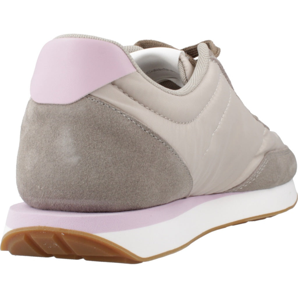CALVIN KLEIN RETRO RUNNER LACE UP en color TAUPE  (3)