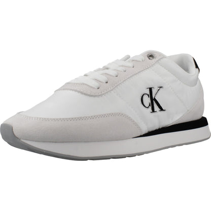 CALVIN KLEIN RETRO RUNNER LACE UP en color WHTBLK  (1)