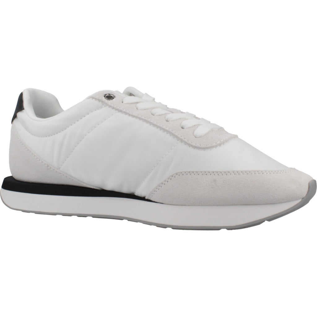 CALVIN KLEIN RETRO RUNNER LACE UP en color WHTBLK  (5)
