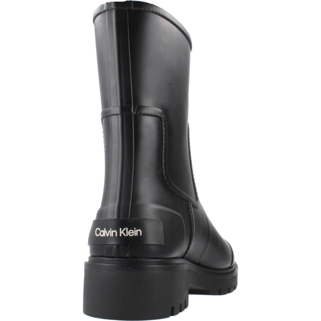 CALVIN KLEIN MID RAINBOOT RUBBER en color BLACK  (3)