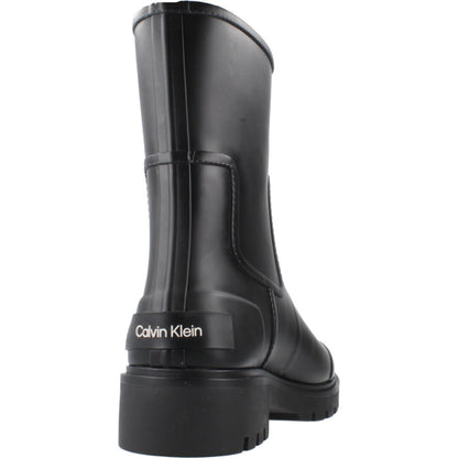 CALVIN KLEIN MID RAINBOOT RUBBER en color BLACK  (3)