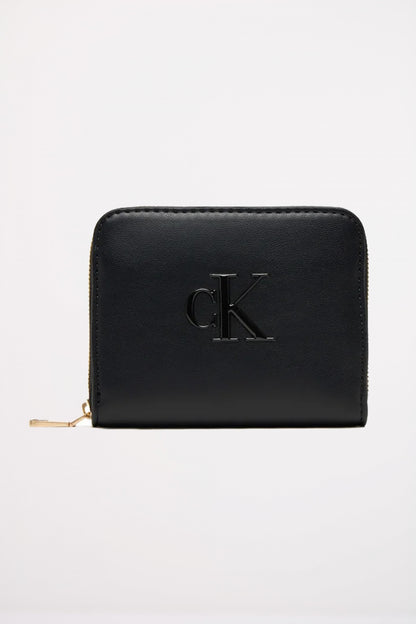 CALVIN KLEIN  RAISED CK MEDIUM ZI en color BLACK  (1)