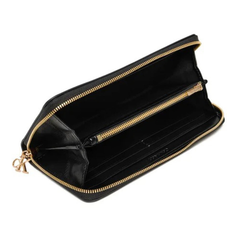 CALVIN KLEIN CK LARGE ZIP AROUND en color BLACK  (6)