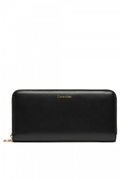 CALVIN KLEIN CK LARGE ZIP AROUND en color BLACK  (1)