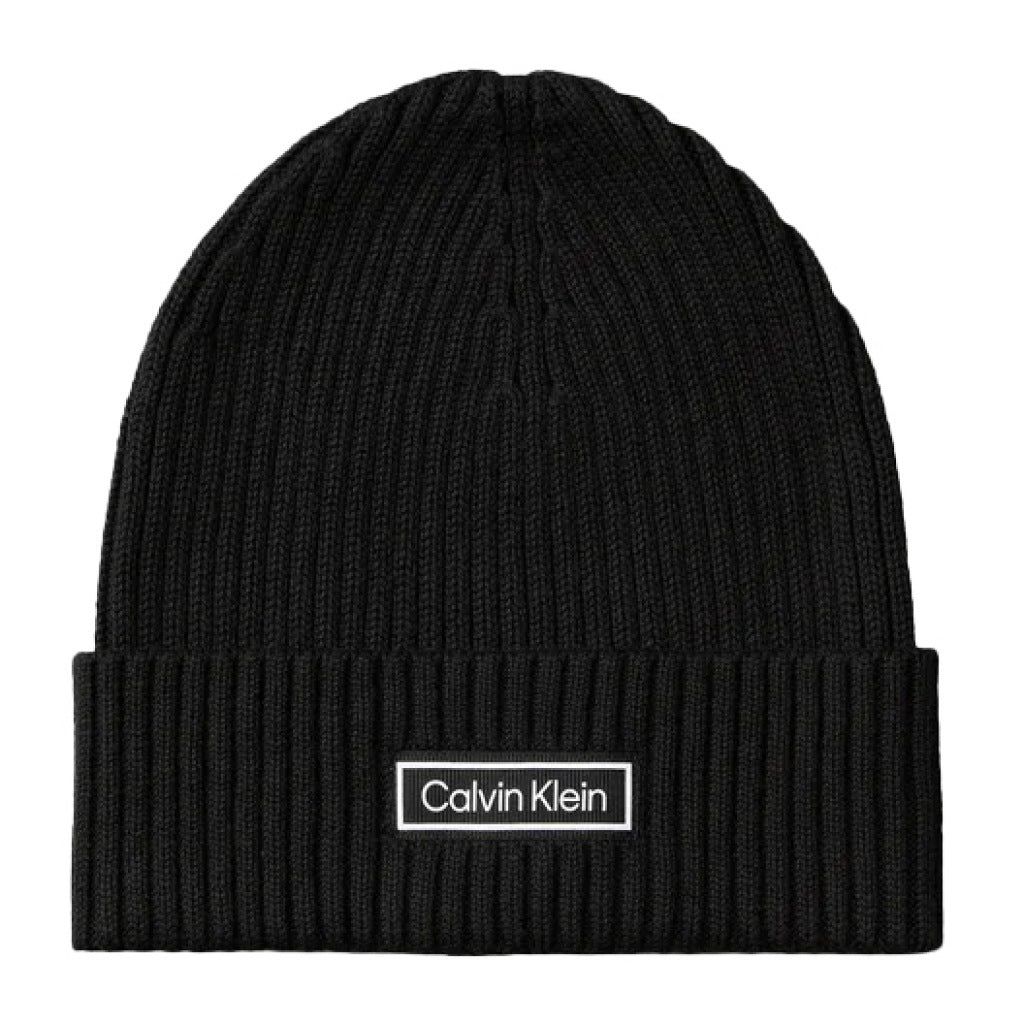 CALVIN KLEIN CHUNKY RIB COTTON en color BLACK  (4)