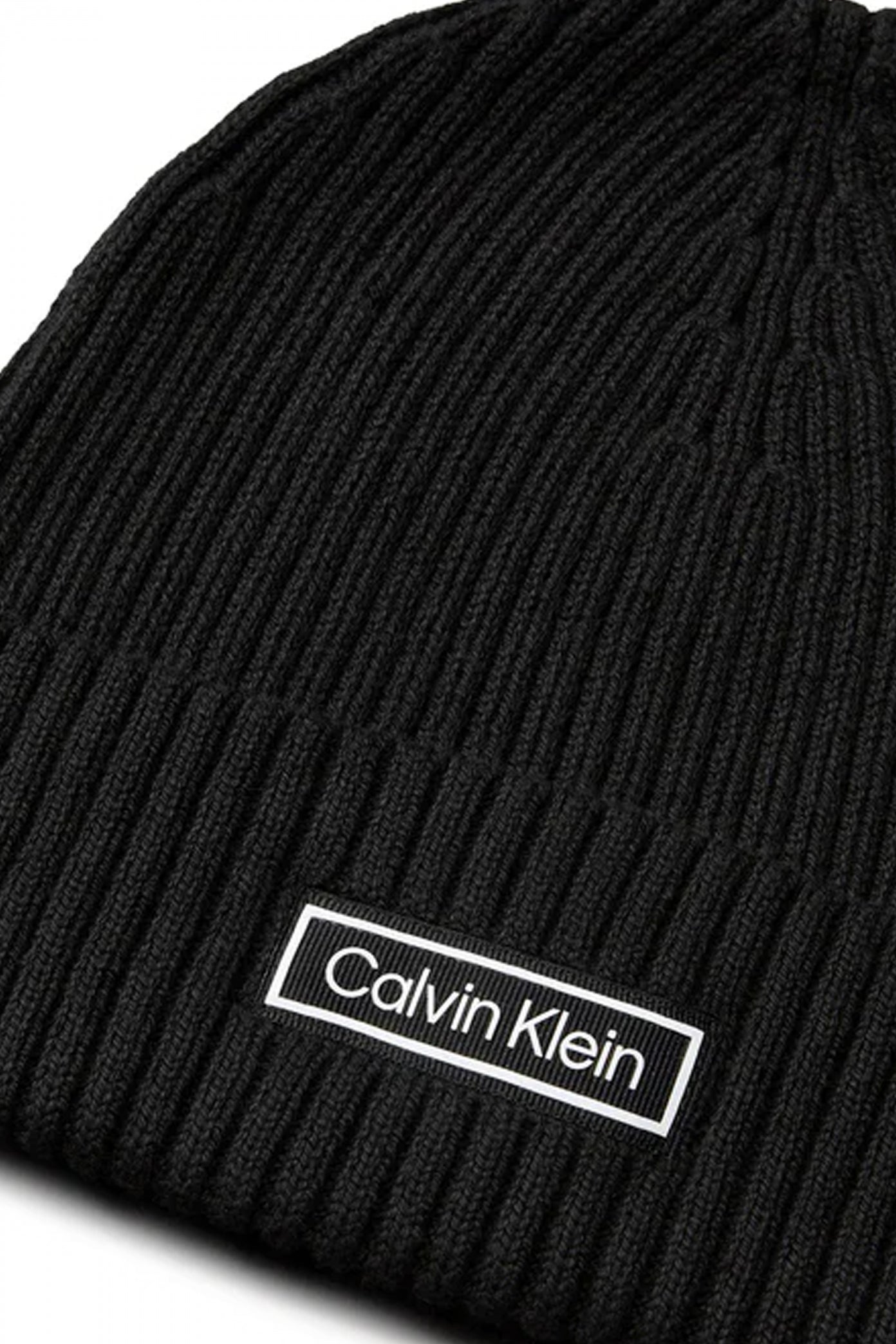 CALVIN KLEIN CHUNKY RIB COTTON en color BLACK  (3)