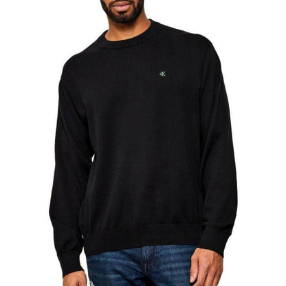 CALVIN KLEIN COTTON CREWNK SWEA en color BLACK  (3)