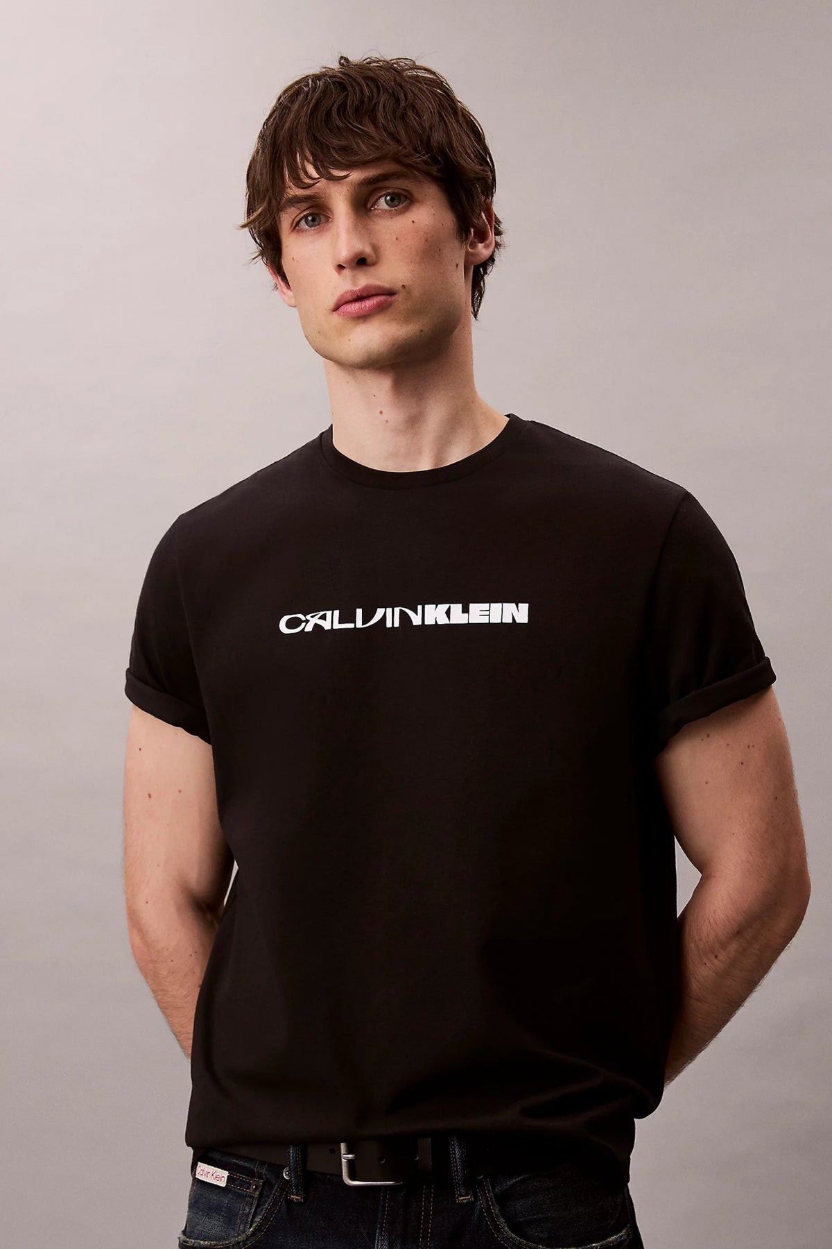 CALVIN KLEIN SS S TC CK STACK G en color BLACK  (1)