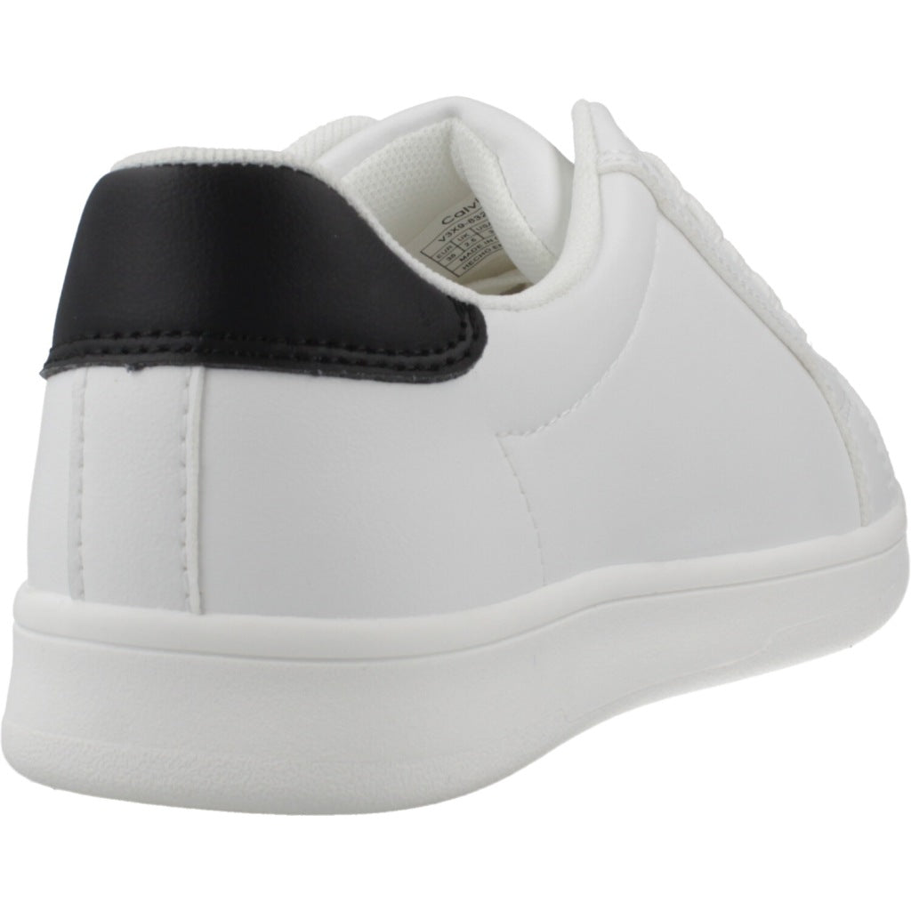 CALVIN KLEIN LOW CUT LACE UP SNEA en color WHTBLK  (3)