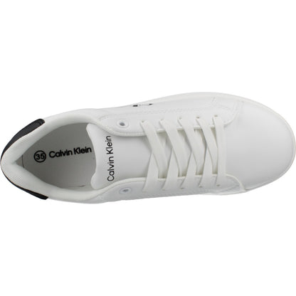 CALVIN KLEIN LOW CUT LACE UP SNEA en color WHTBLK  (7)