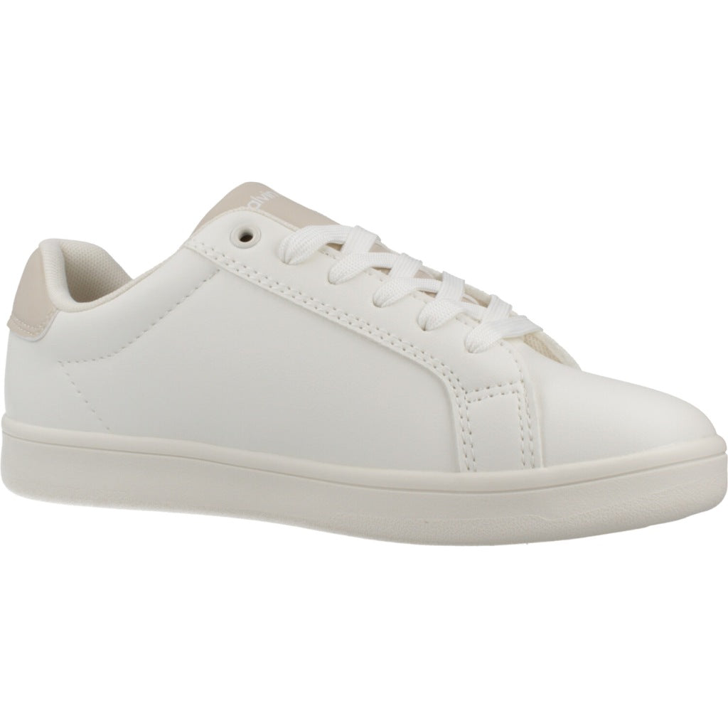 CALVIN KLEIN LOW CUT LACE UP en color WHTBEIG  (5)